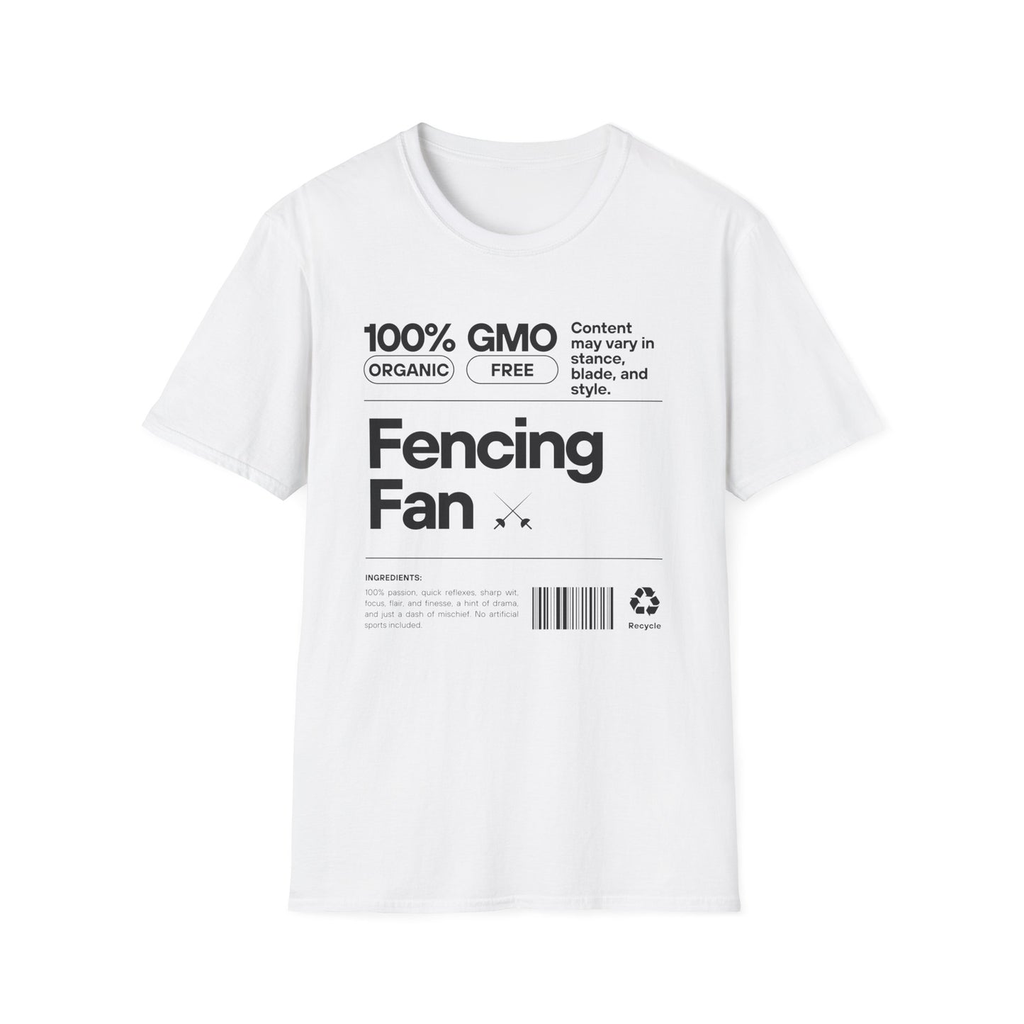 Fencing Fan T-Shirt