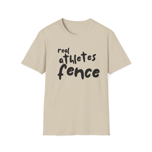 Real Athletes Fence T-Shirt