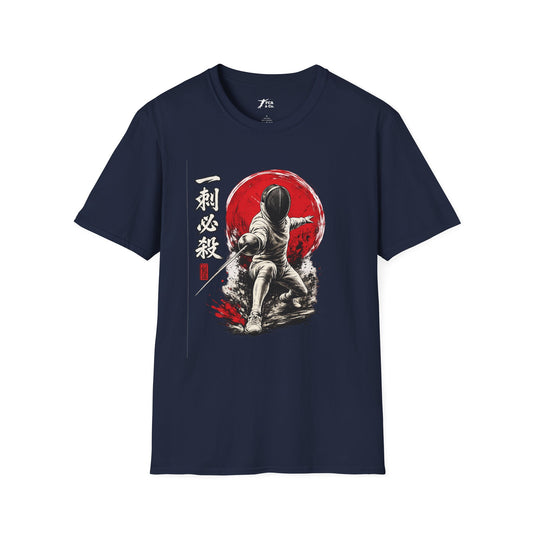Traditional Japanese Fencer T-Shirt 1