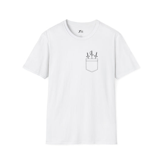 Minimalist Fencing Pocket Weapons T-Shirt