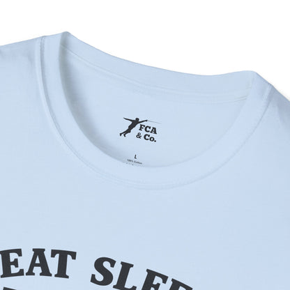 Eat Sleep Fencing Repeat T-Shirt