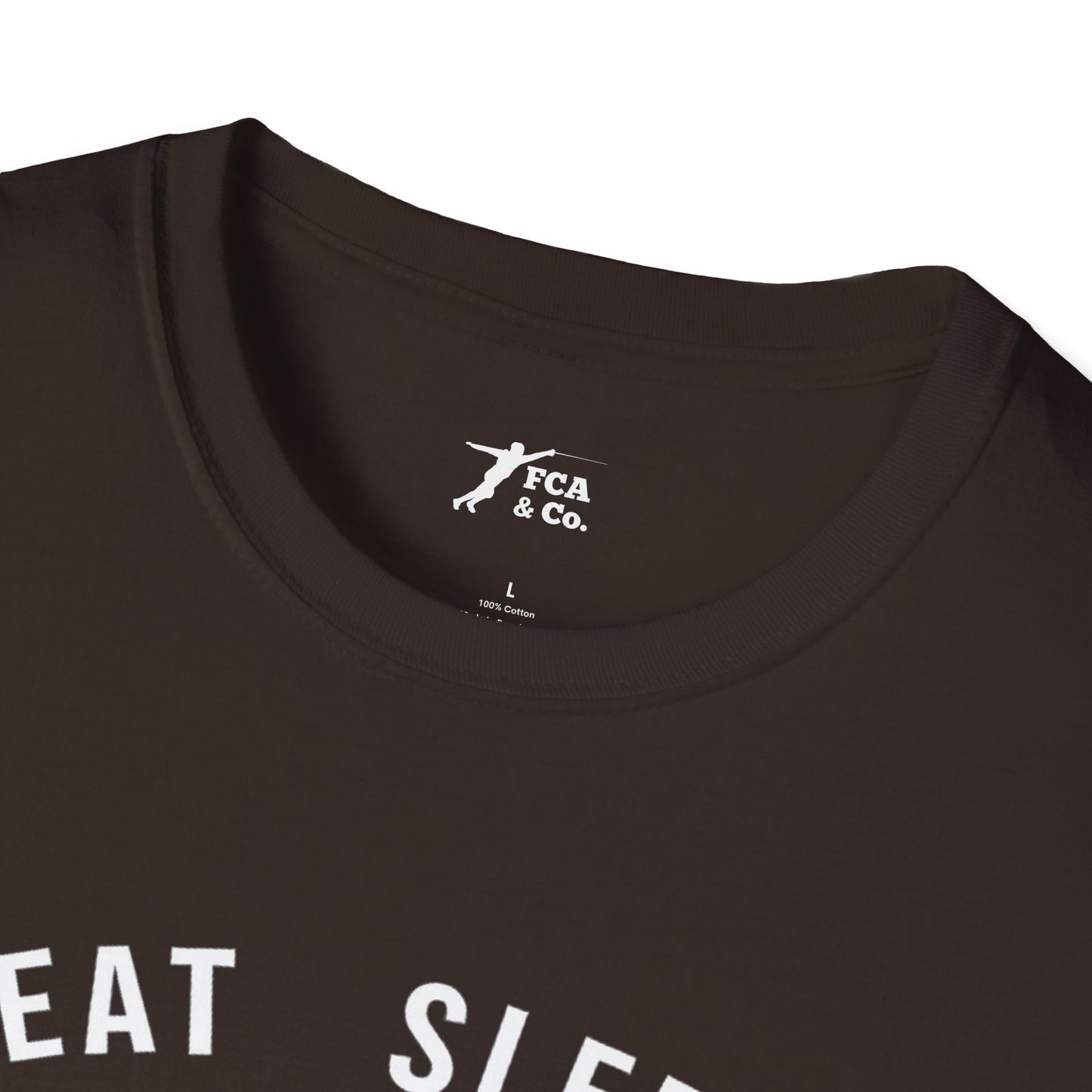 Eat Sleep Fencing Repeat T-Shirt 2