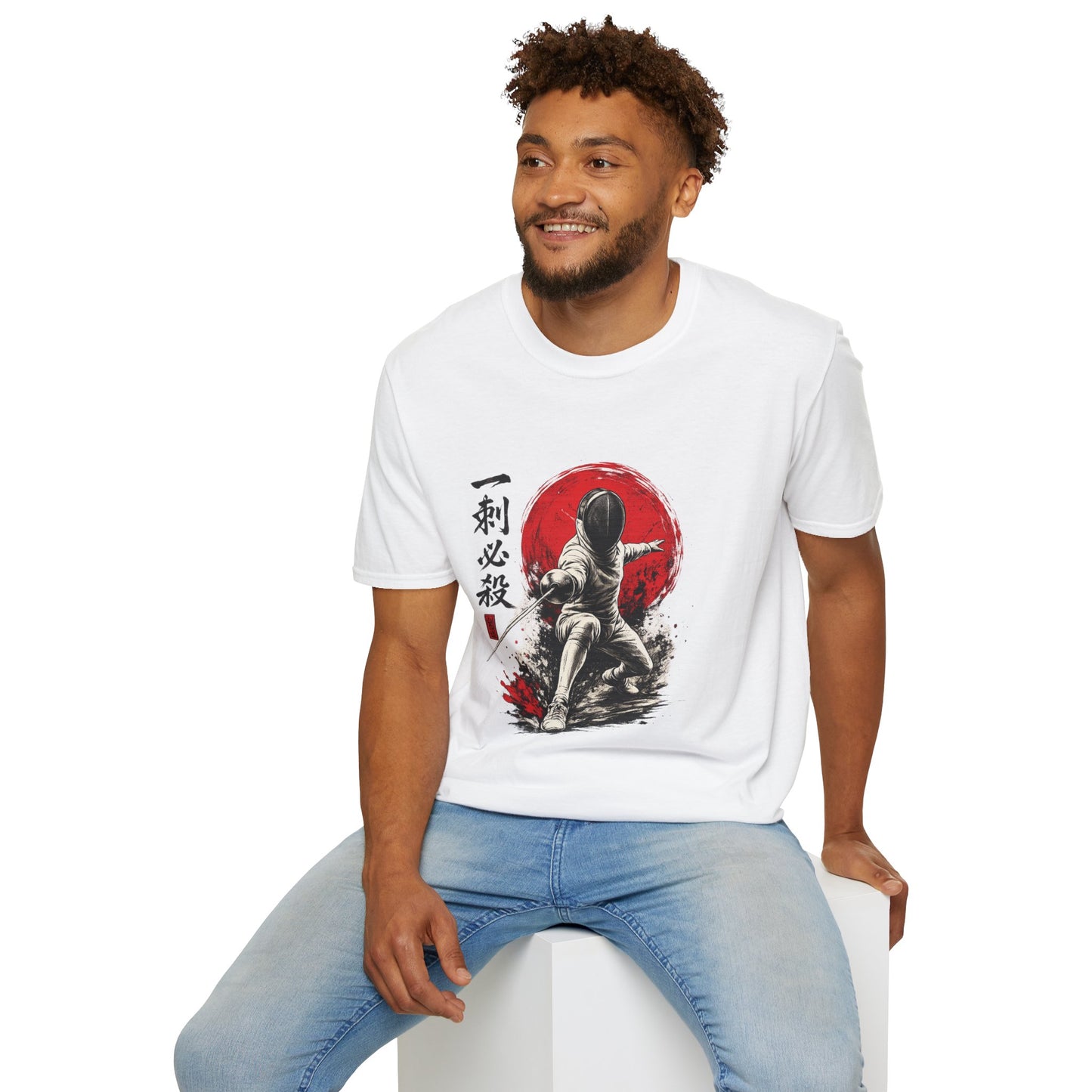 Traditional Japanese Fencer T-Shirt 2