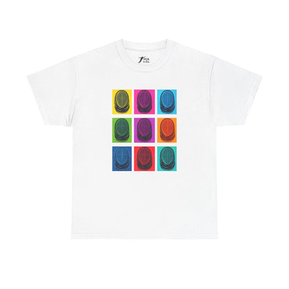 Colorful Retro Graphic T‑Shirt Gildan 5000