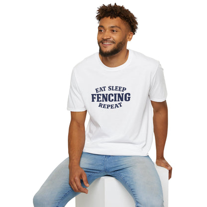 Eat Sleep Fencing Repeat T-Shirt