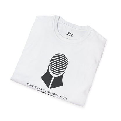 Fencing-inspired Abstract Mask T-Shirt