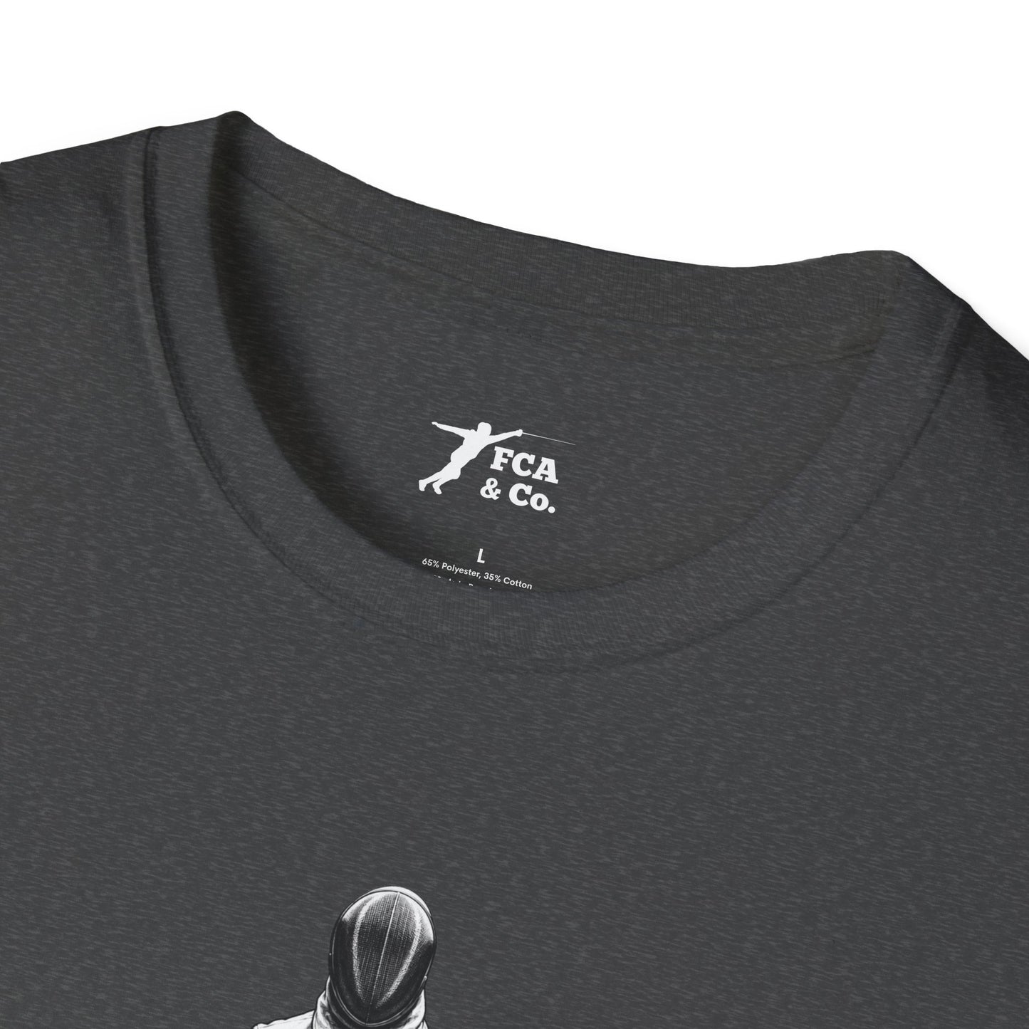 Fencer Walking 2 — Dark Heather T-Shirt