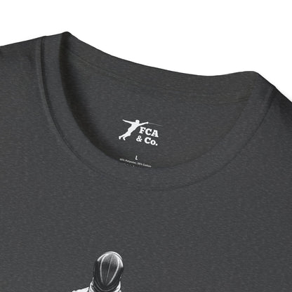 Fencer Walking 2 — Dark Heather T-Shirt