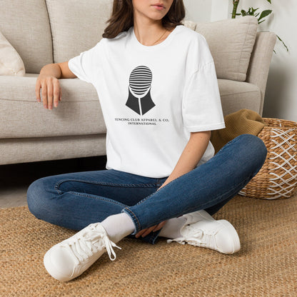 Fencing-inspired Abstract Mask T-Shirt