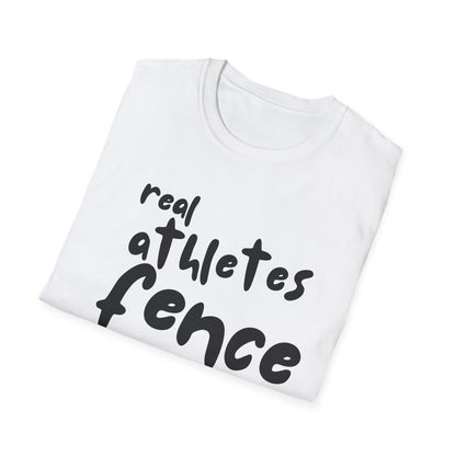Real Athletes Fence T-Shirt