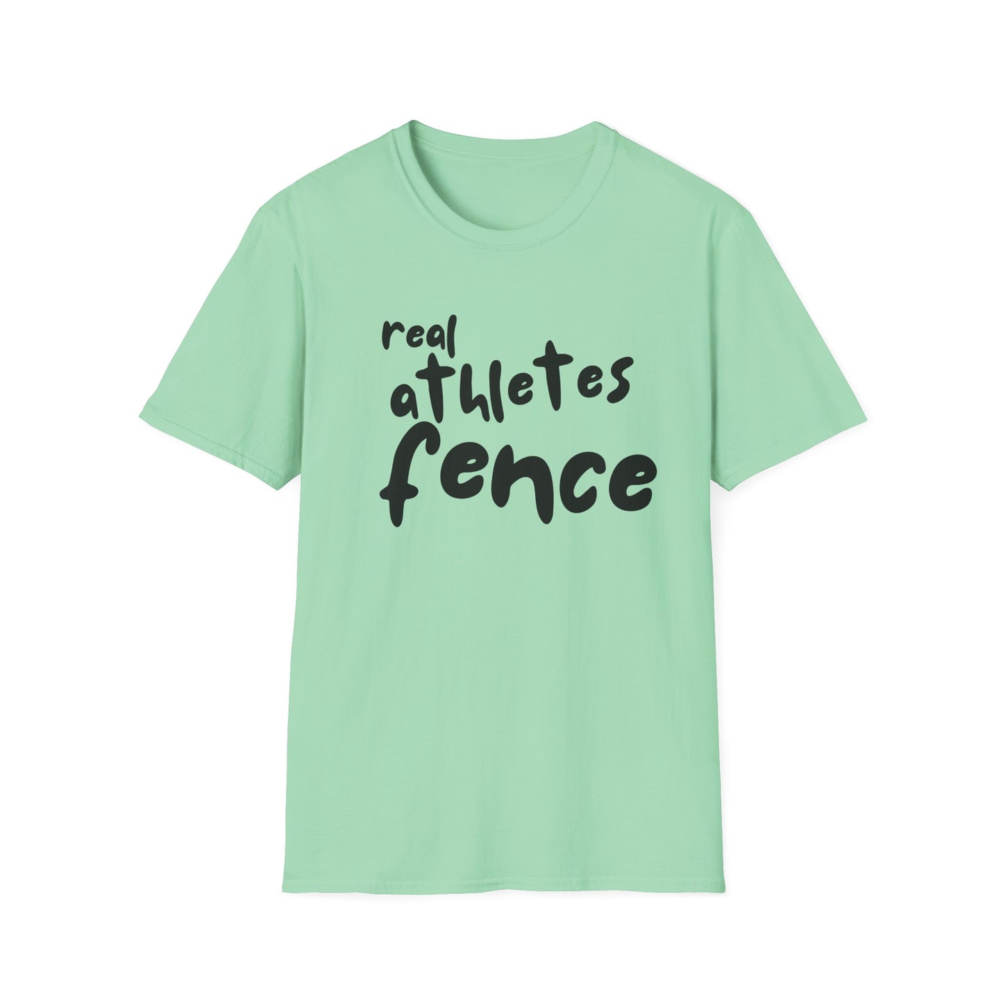 Real Athletes Fence T-Shirt