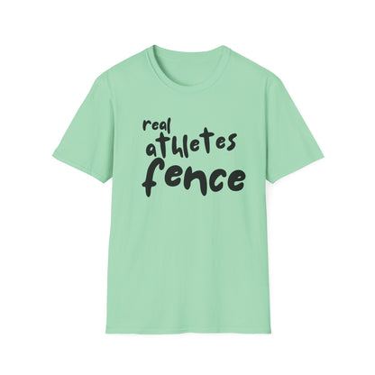 Real Athletes Fence T-Shirt