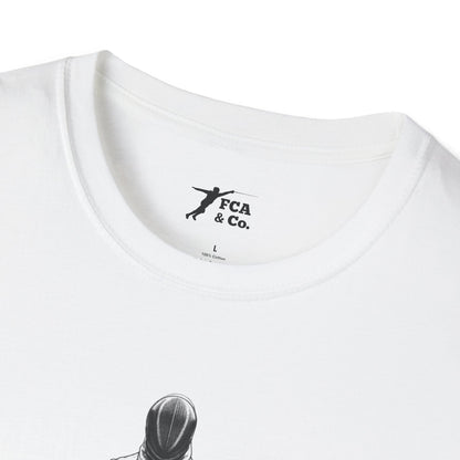 Fencer Walking — Minimalist Fencing T-Shirt