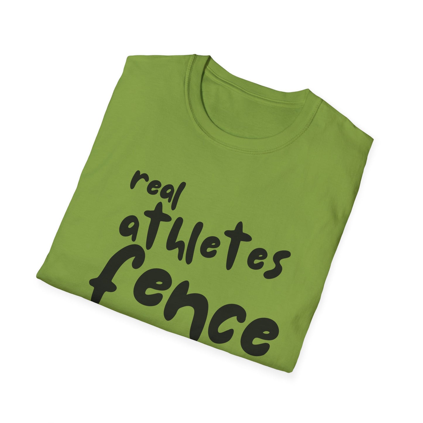 Real Athletes Fence T-Shirt
