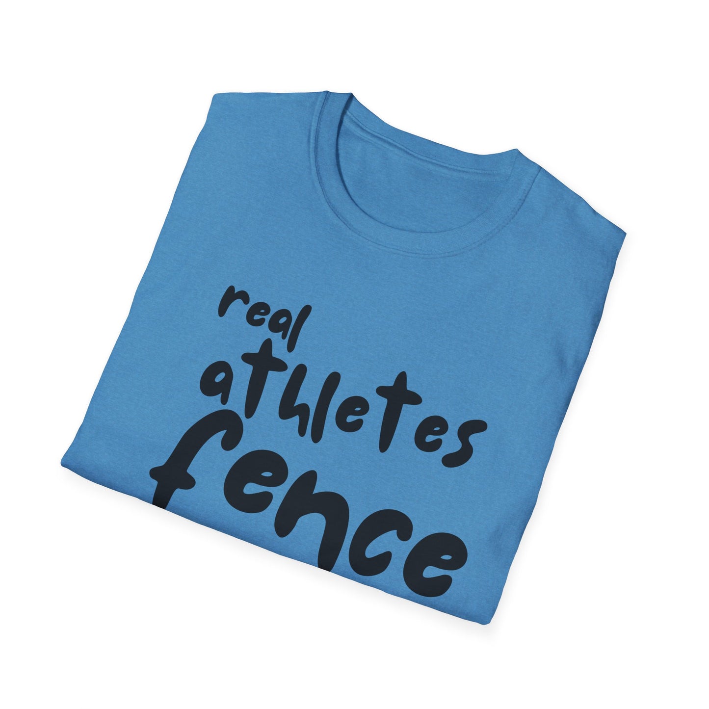 Real Athletes Fence T-Shirt
