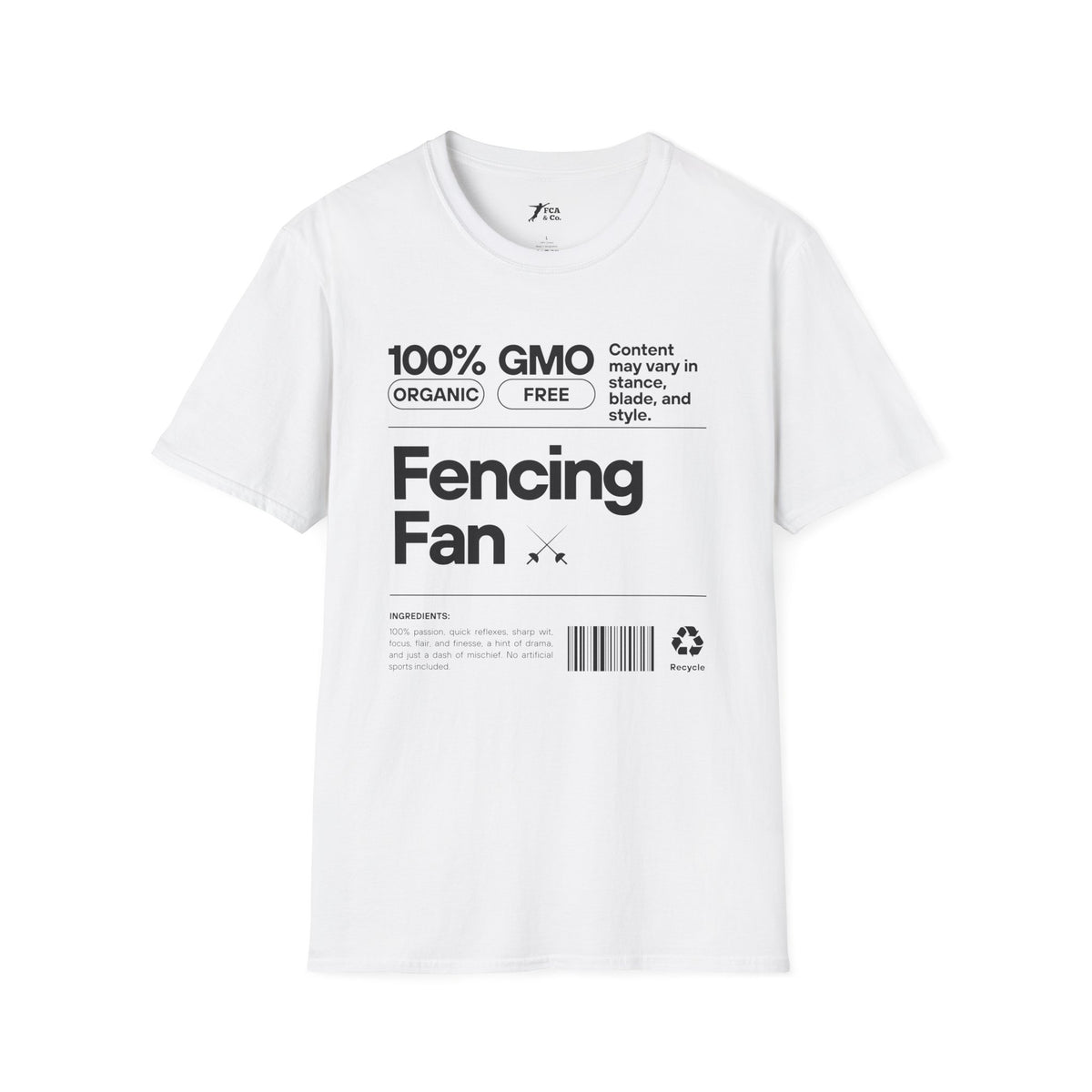 Fencing Fan T-Shirt