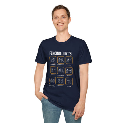 Fencing Don'ts T-Shirt
