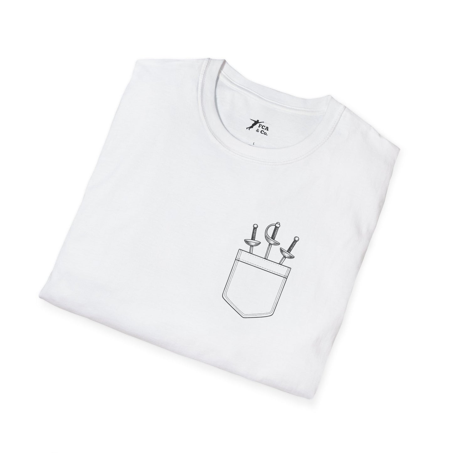 Minimalist Fencing Pocket Weapons T-Shirt