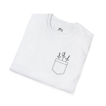 Minimalist Fencing Pocket Weapons T-Shirt