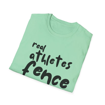 Real Athletes Fence T-Shirt