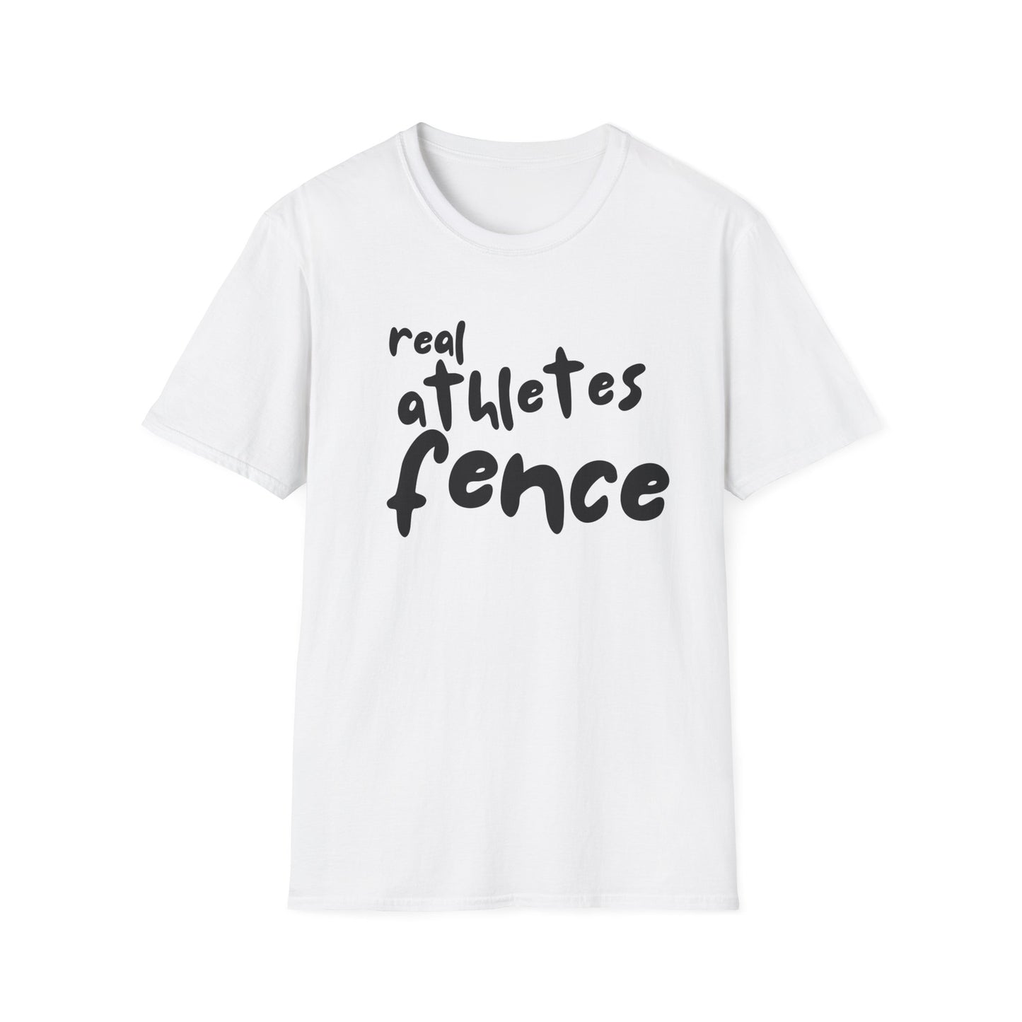 Real Athletes Fence T-Shirt