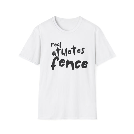 Real Athletes Fence T-Shirt