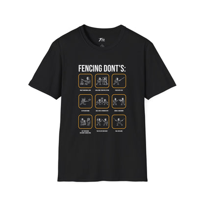 Fencing Don'ts T-Shirt