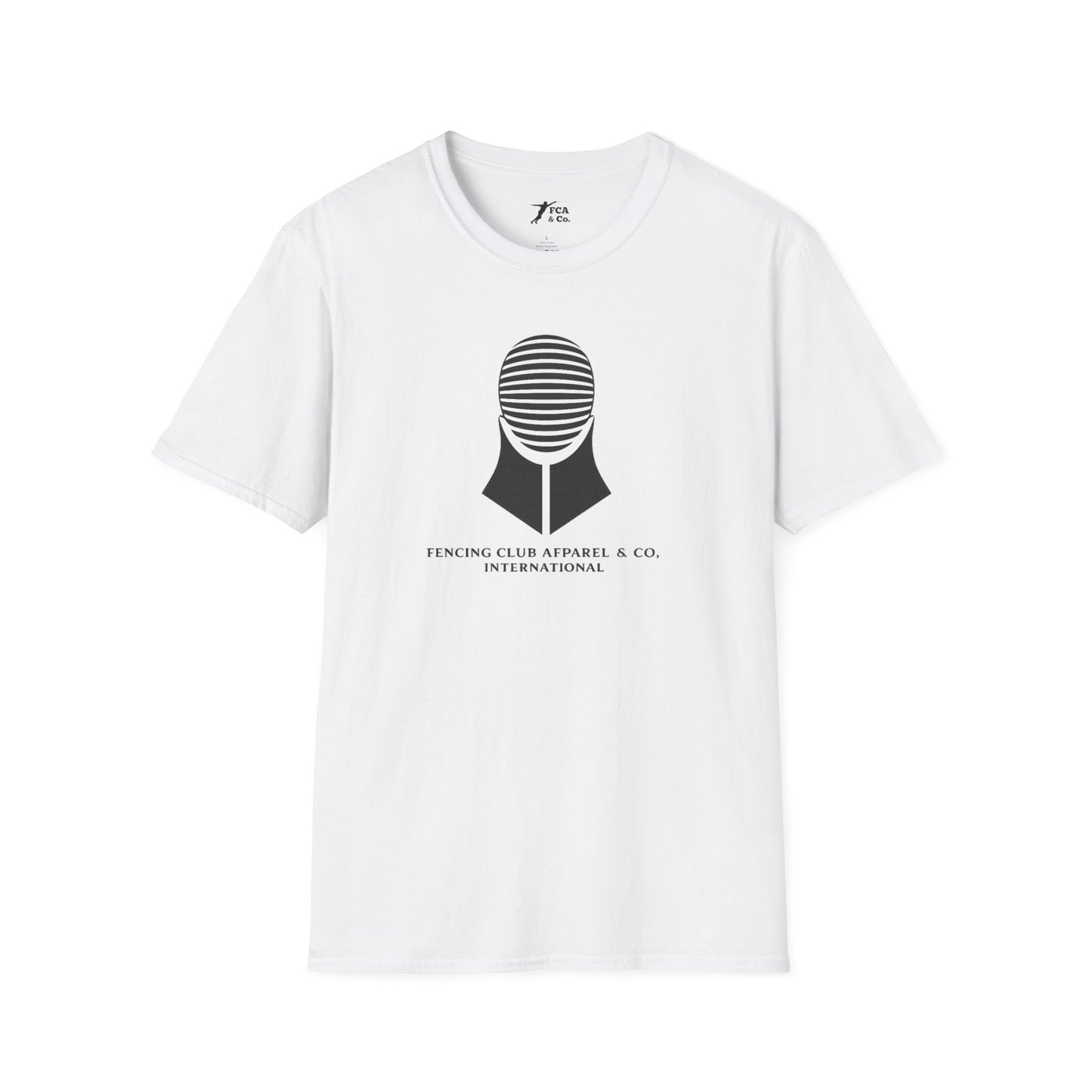 Fencing-inspired Abstract Mask T-Shirt