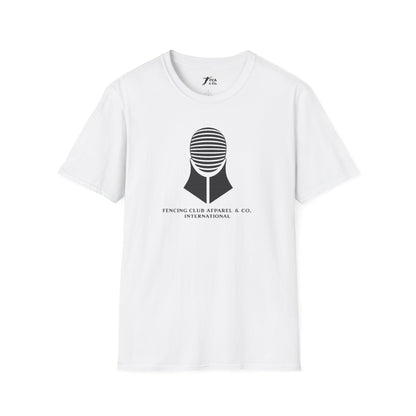 Fencing-inspired Abstract Mask T-Shirt