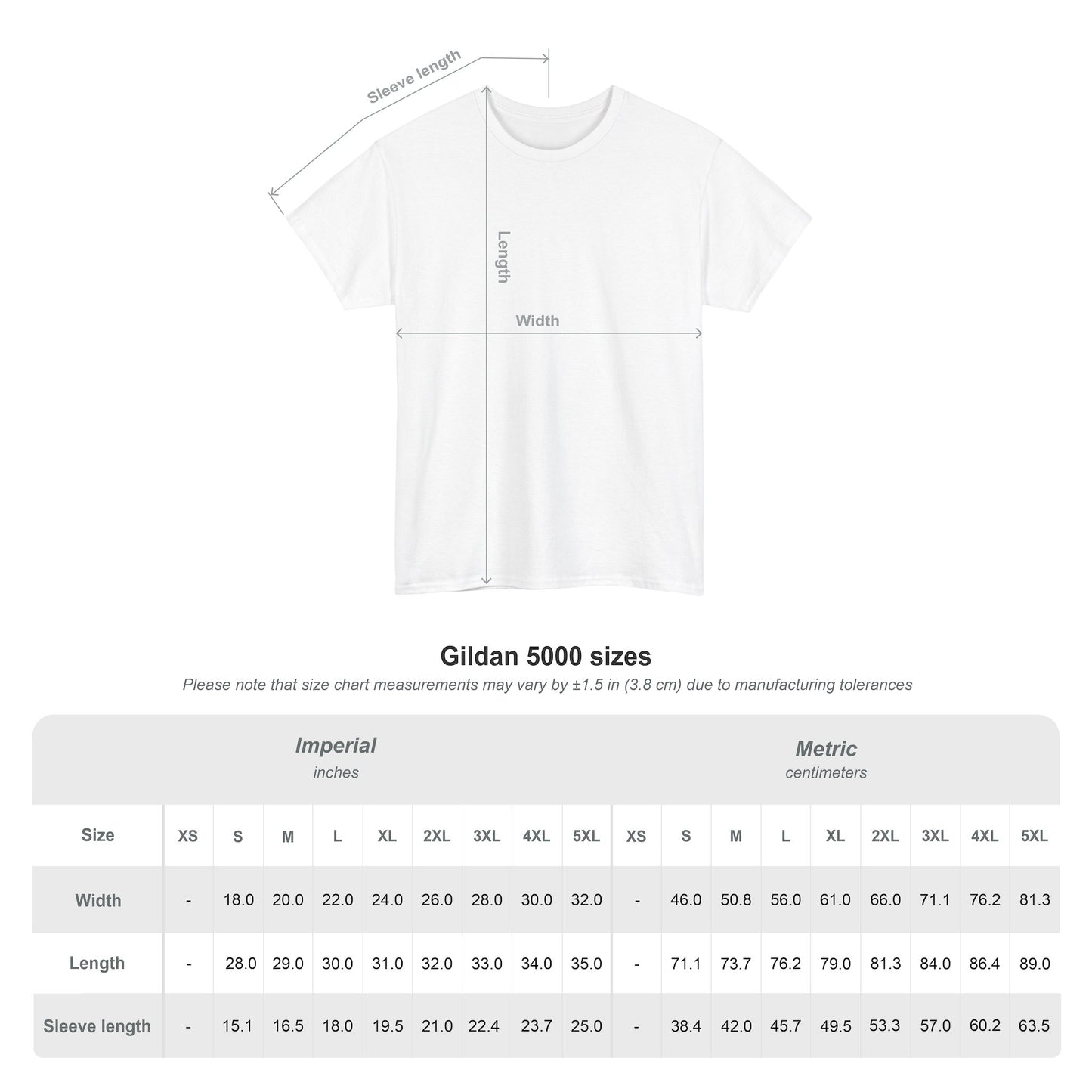 Colorful Retro Graphic T‑Shirt Gildan 5000