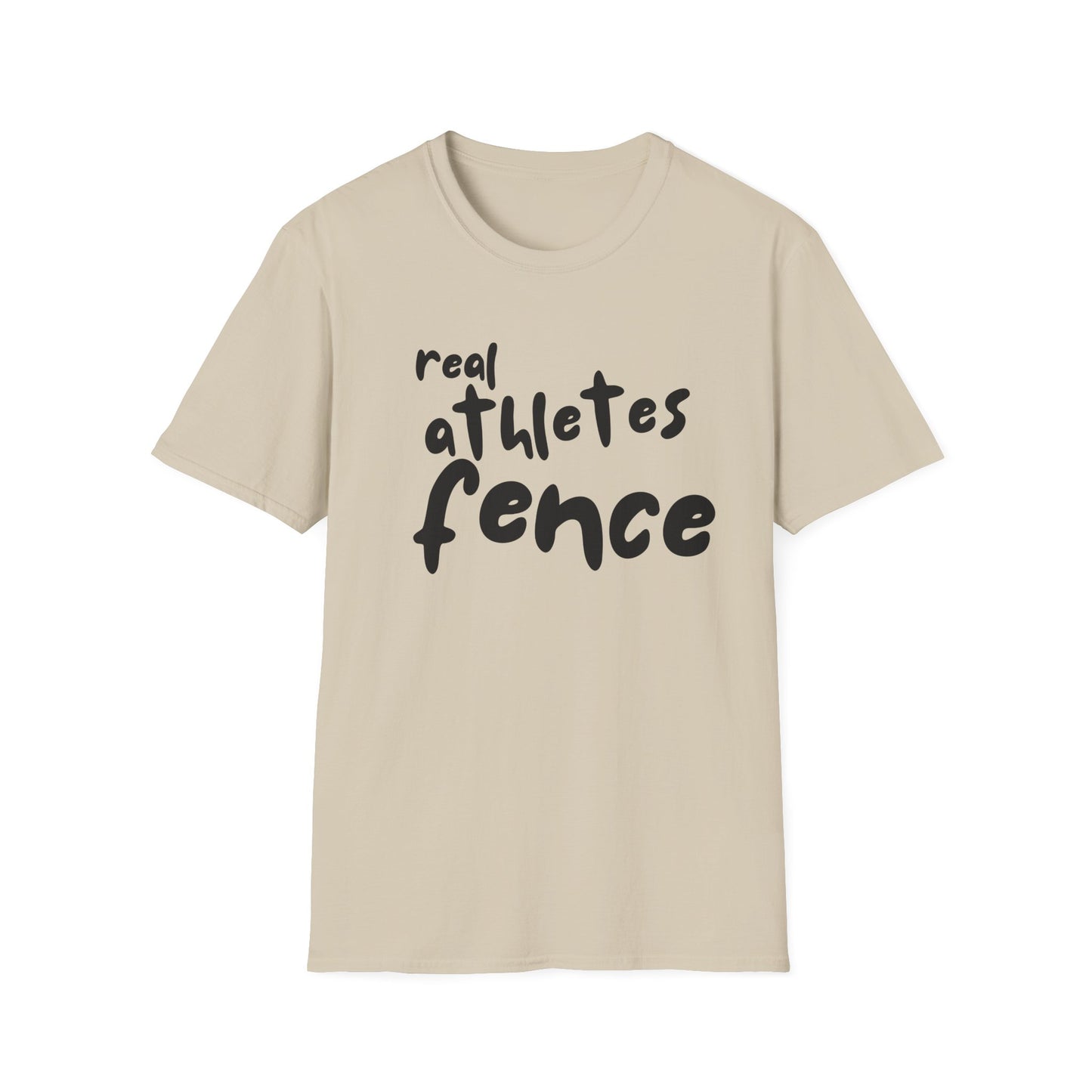 Real Athletes Fence T-Shirt