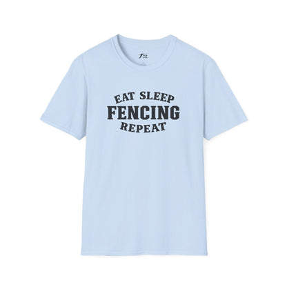 Eat Sleep Fencing Repeat T-Shirt