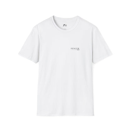 Fencer Minimalist T‑Shirt — Chest Logo