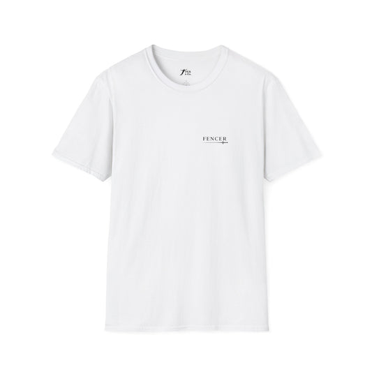 Fencer Minimalist T‑Shirt — Chest Logo