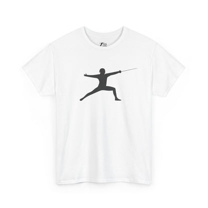 Classic Fencer Silhouette T-Shirt — Gildan 5000