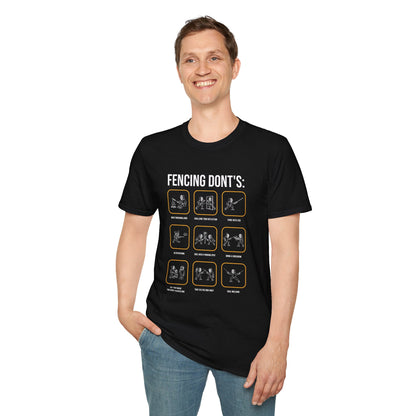 Fencing Don'ts T-Shirt