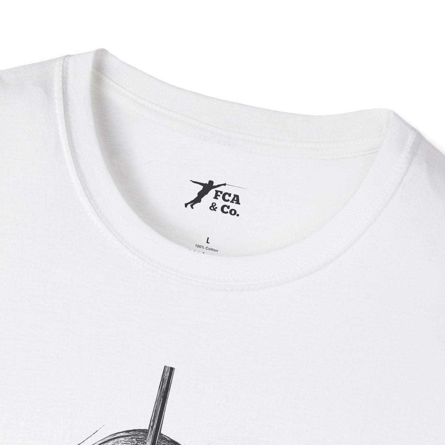 Minimalist Black Mask Illustration T-Shirt