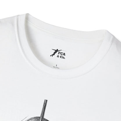 Minimalist Black Mask Illustration T-Shirt