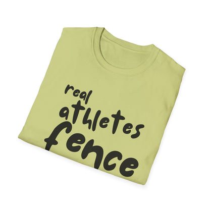 Real Athletes Fence T-Shirt