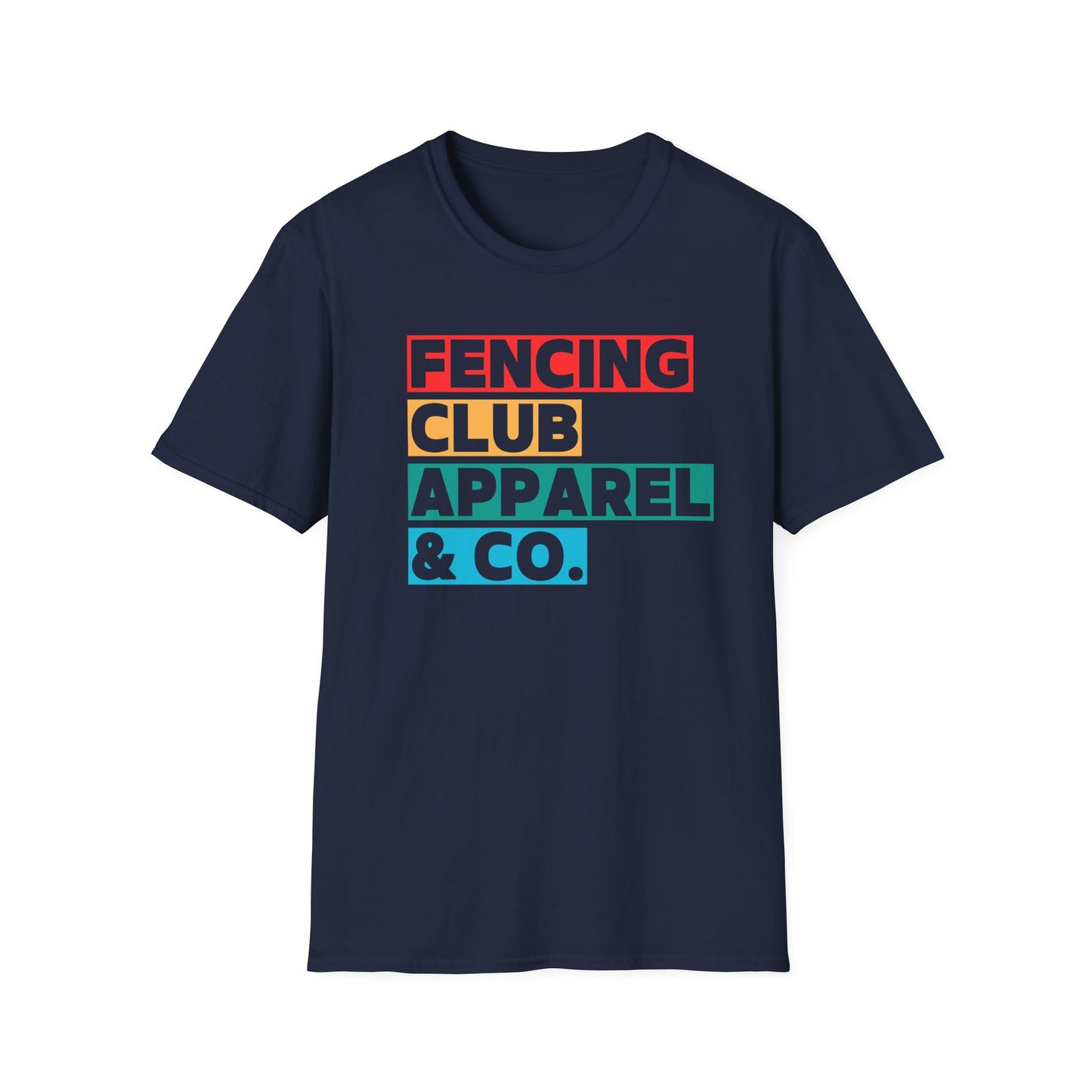 Fencing Club Colors Dark T-Shirt
