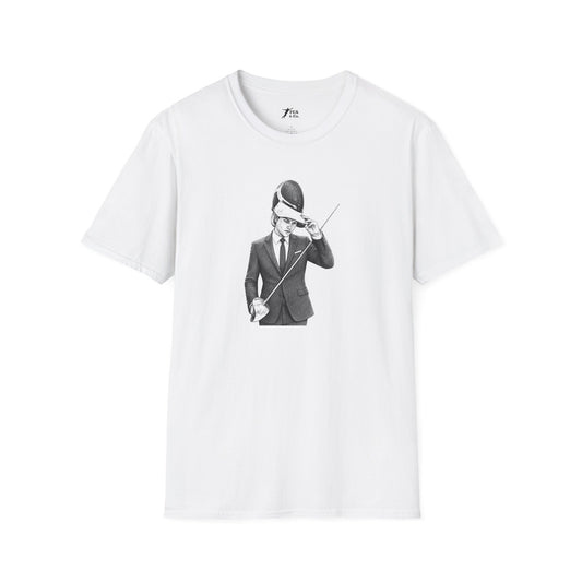 Elegant Sabre Fencer T-shirt