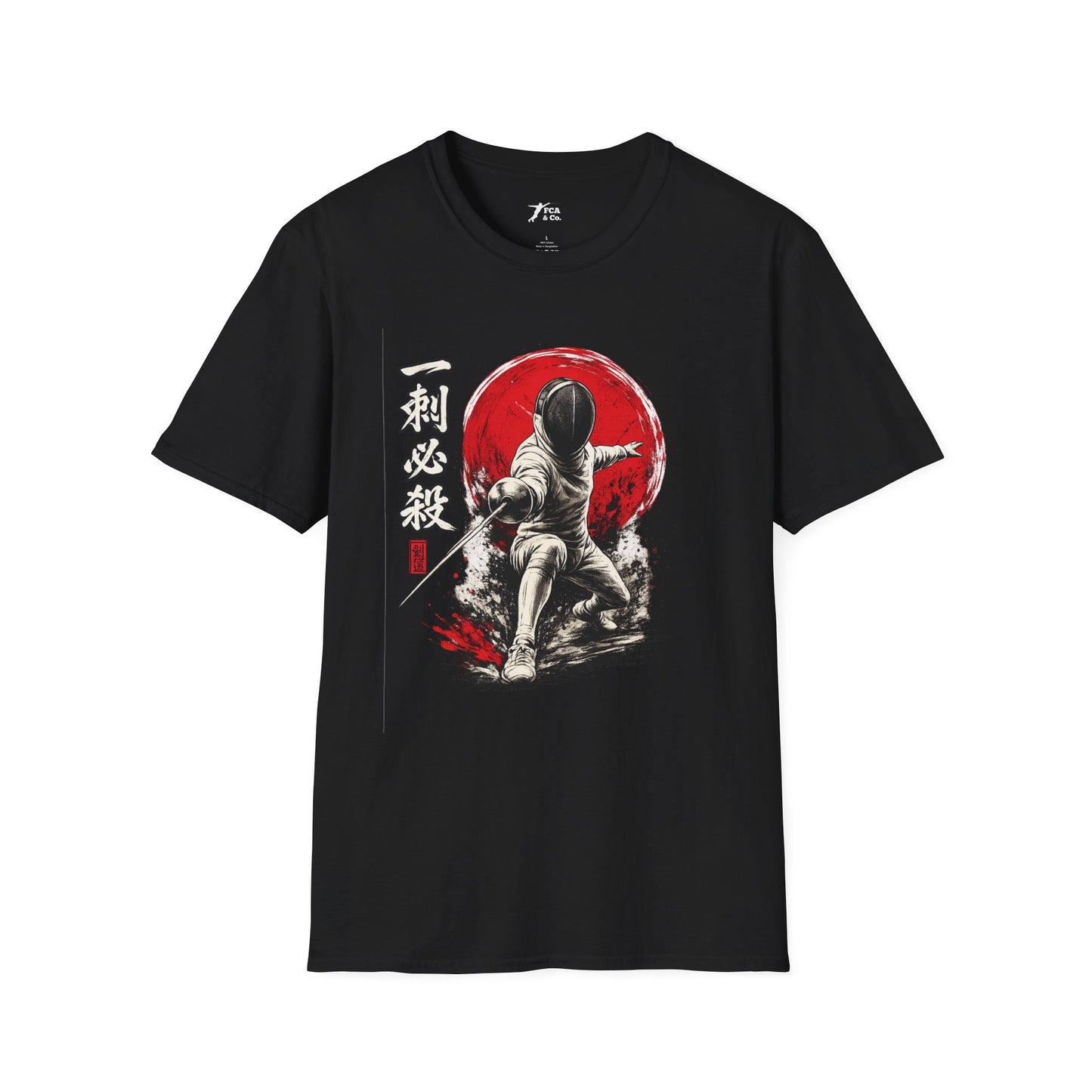 Traditional Japanese Fencer T-Shirt 1