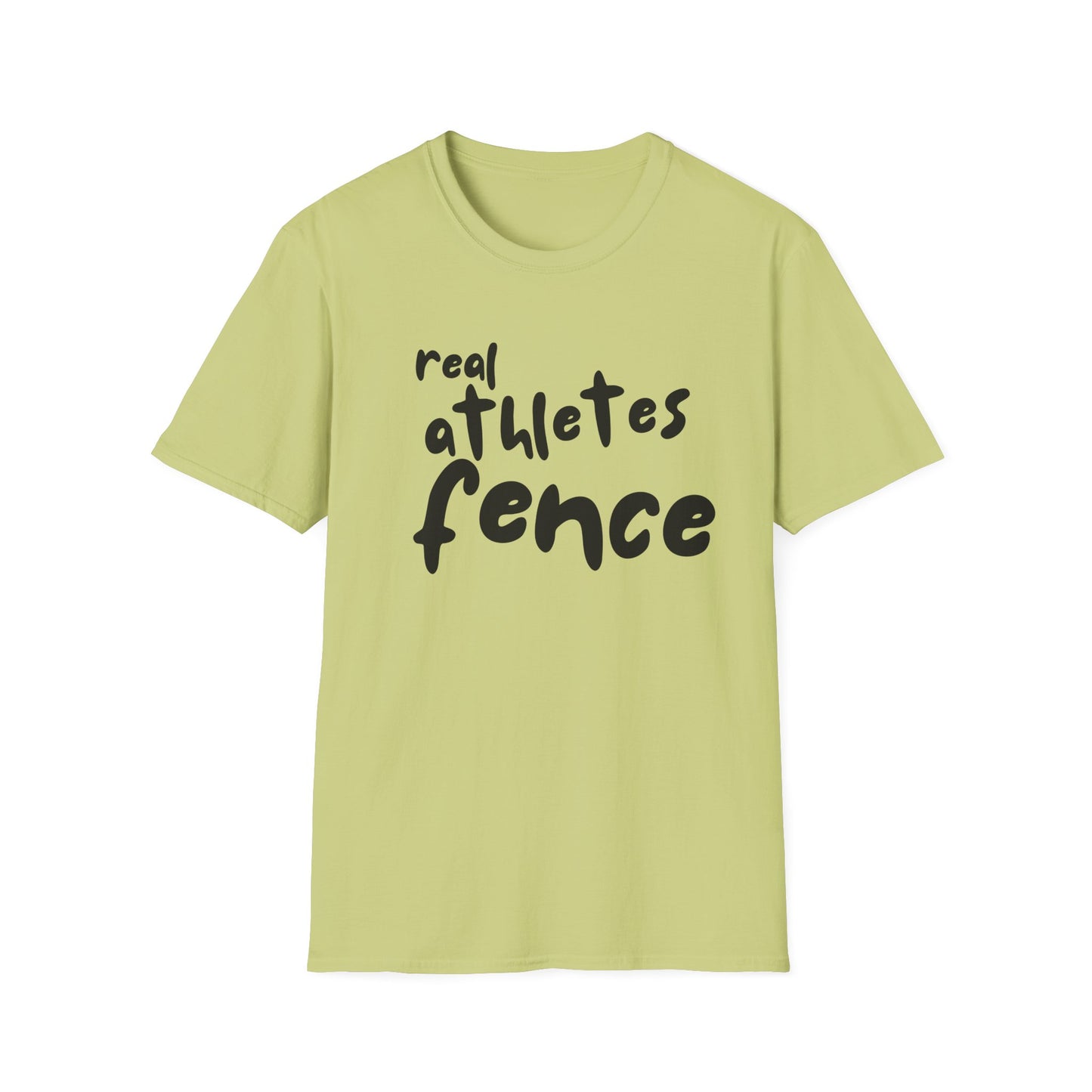 Real Athletes Fence T-Shirt