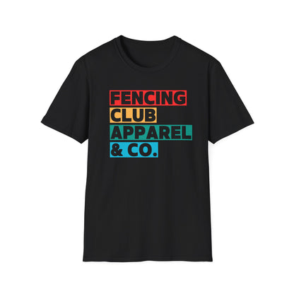 Fencing Club Colors Dark T-Shirt
