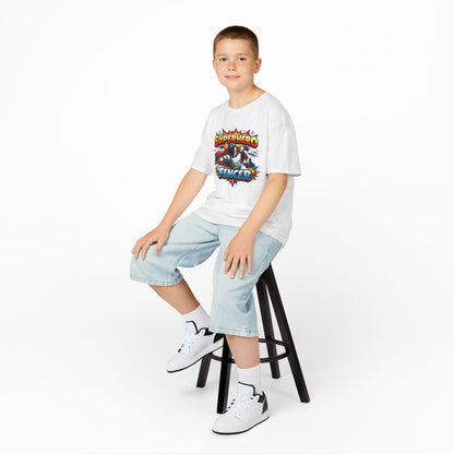 Kids T-Shirt: Superhero Fencer Graphic Tee