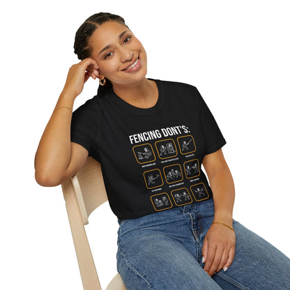 Fencing Don'ts T-Shirt