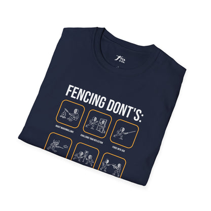 Fencing Don'ts T-Shirt