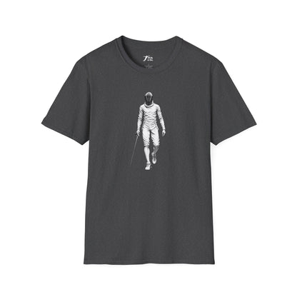 Fencer Walking 2 — Dark Heather T-Shirt