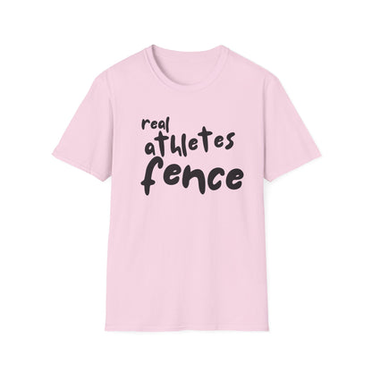 Real Athletes Fence T-Shirt