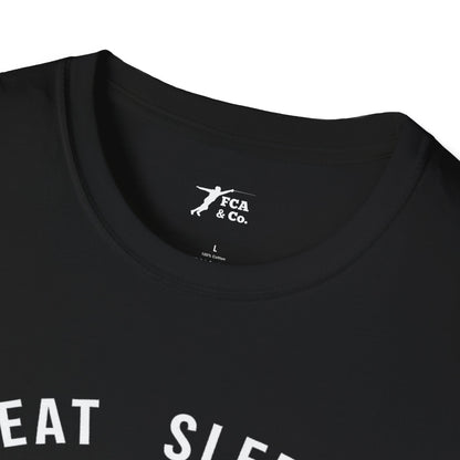Eat Sleep Fencing Repeat T-Shirt 2